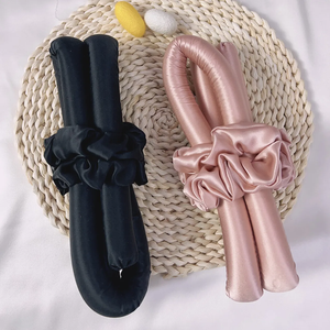 Diadema rizadora sin calor para dormir, rizador de pelo de seda de morera 100% para ondas - Product Image 1