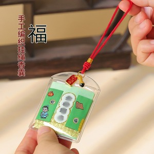 Japonic personalizzabile a buon mercato portafortuna Omamori borse ricamate tecnica per <span class=keywords><strong>il</strong></span> successo della salute buona fortuna tessuto artigianale - Product Image 2