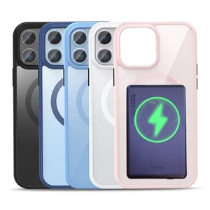 Étui de téléphone magnétique transparent, coque de téléphone transparente antichoc avec aimant pour iPhone 15 14 13 12 pour Samsung - Product Image 2