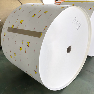 Hersteller Preis PE beschichtete Papierrolle für Rohmaterial für Kaffee-und Getränke becher White Board Card Rolls Stock - Product Image 2