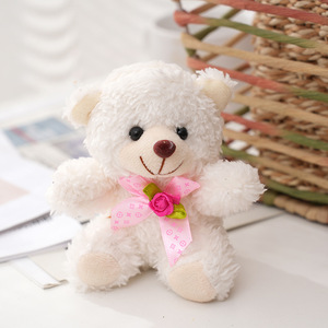 ตุ๊กตาหมีน่ารัก12cm สำหรับส่งเสริมการขายพวงกุญแจตุ๊กตาอะนิเมะของเล่นตุ๊กตาหมีราคาถูก - Product Image 4