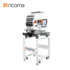 Sistema de bordado computarizado de <span class=keywords><strong>Ricoma</strong></span> versátil con velocidad de 1200RPM y función de bordado de sombrero flexible - Product Image 1