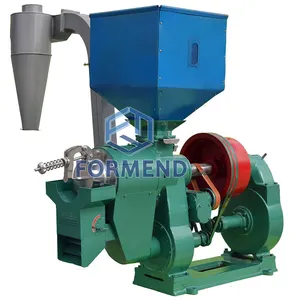 Air jet double blower small automatic rice mill polisher machine