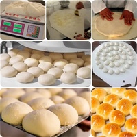 Machine à pain industrielle automatique pour la fabrication de boules de pâte à pizza, 36 blocs, rondeuse, coupe-pâte, diviseuse et rondeuse