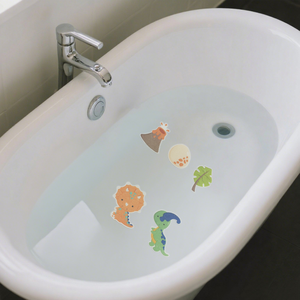 Xuri dibujos animados impreso baño <span class=keywords><strong>bañera</strong></span> evitar superficies resbaladizas transparente bebé niños piel agarre pegatina antideslizante cinta - Product Image 6