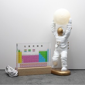 Adorno acrílico de tabla periódica, decoración de escritorio moderna bilingüe en chino e inglés para estudiantes, regalo de graduación, uso en el hogar y la Oficina - Product Image 3