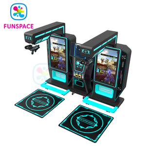 Funspace Vr Simulator Game 2 Players Máquina de Arcade que funciona con monedas Vr Gun Shooting Game Machine - Product Image 4