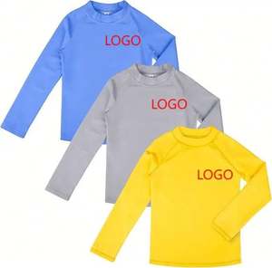 Camiseta de Natación de Manga Larga para Niños, UPF 50, Verano 2025, Personalizada con Logotipo, 100% Poliéster, Lageran - Product Image 6