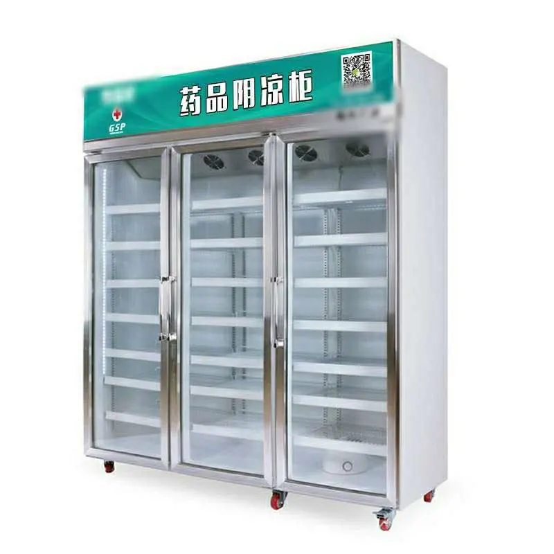 Tủ Lạnh Tủ Lạnh 3 Cửa Tủ Trưng Bày Thuốc