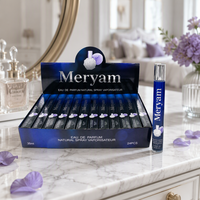 Parfum en Spray 35ml Unisexe, Flacon Slim Bleu Saphir, Boîte de Présentation, Anniversaire, Soirée Romantique, Dîner, Arôme Envoûtant
