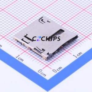 SMC-214 SIM Card Connector SMD Connector Self-Return Type Micro SIM Card Card Holder With Card Detection - Product Image 1