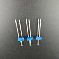 Aiguilles en acier à double aiguille pour machine à coudre épingles décor en tissu aiguilles à tricoter