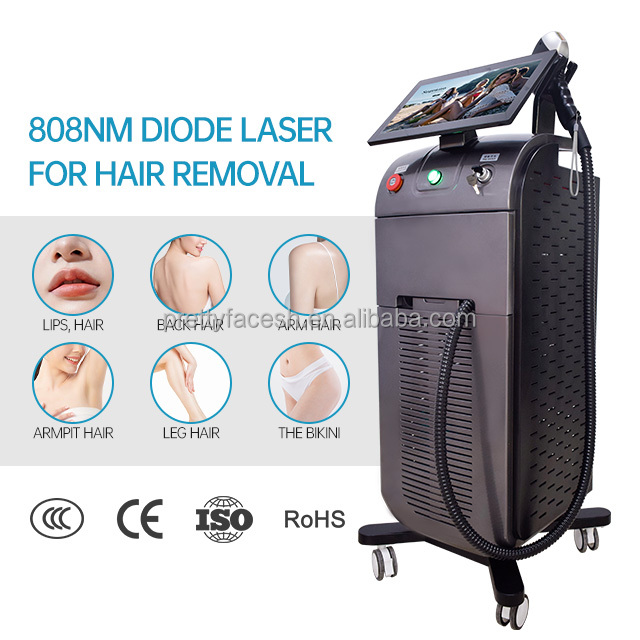 Newest Triple 3 Wave Ice Platinum Diode Laser Hair Removal Laser 1600WEpilation 755 808 1064nm Diode Laser Hair Removal Machine