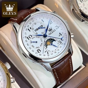 6667 Moon Phase Men's <b>Watches</b> <b>7</b> Hands Multi Functional Automatic Mechanical <b>Watches</b> for Man Top Luxury Business Man <b>Watch</b> - Product Image 3