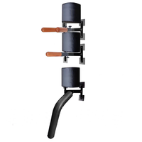 Wellshow Wing Chun Bras Factice Jambes Entraîneur pour la Pratique Kung Fu Montage Mural Wing Chun Dummies Punching Kicking Stand