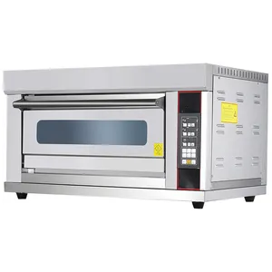 Commercial Kitchen Single Deck Electric Pizza Oven Sourcing Supplier Baking Shop Machines Oven Electric