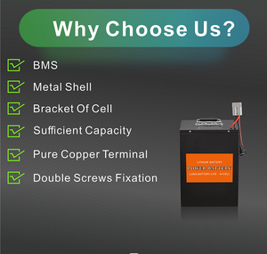 Batería de Litio Lifepo4 de 72v y 6KW para Bicicleta Eléctrica, Paquete de Baterías de 60v para Motocicleta Eléctrica - Product Image 3