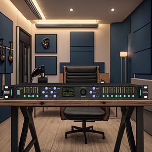 A48s chuyên nghiệp xử lý âm thanh loa hệ thống quản lý 96k với Fir Auto EQ 4in8out DSP kim loại xây dựng - Product Image 4