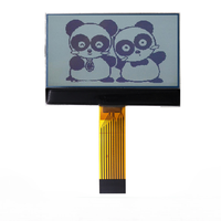 Module LCD Martix personnalisé 2.4 pouces 128x64 points Module LCD à affichage graphique FPC