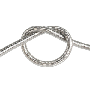 Gaine en PVC tresse renforcée haute résistance à la traction PVC enduit en acier inoxydable <span class=keywords><strong>tuyau</strong></span> tressé <span class=keywords><strong>robinet</strong></span> et <span class=keywords><strong>raccord</strong></span> de <span class=keywords><strong>robinet</strong></span> - Product Image 2