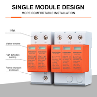 Dispositif de protection contre les surtensions solaires DC T3 IP40 1000V 2P40KA pour système photovoltaïque CE