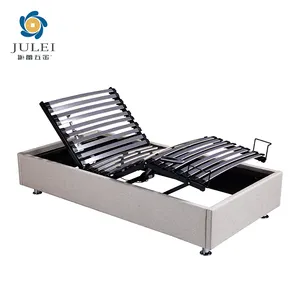 Cama de hospital ajustável de nivelamento manual, oferta direta de fábrica, apartamento, plataforma king, colchão, ajuste manual