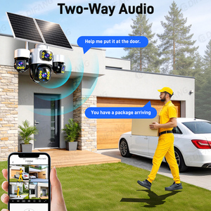 20MP 4G <strong>Solar</strong> Security Camera 24H Recording 12X Zoom <strong>3</strong>- PTZ 4G SIM Wireless <strong>Solar</strong> Camera Auto Tracking E-sim CCTV 20MP 10K - Product Image 3