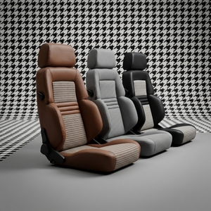 <span class=keywords><strong>Sedili</strong></span> da Corsa Classici JBR1081B QL Houndstooth per Auto in PVC e Pelle Scamosciata, <span class=keywords><strong>Sedili</strong></span> Modificati per Auto da Corsa - Product Image 3