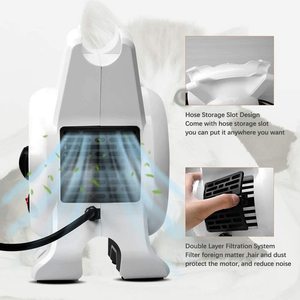 Útil secador de pelo de 2400W para perros y gatos, secador de pelo para mascotas, máquina de aseo de mano para mascotas de bajo ruido - Product Image 5