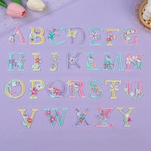 Nuevo Parche Termoadhesivo/de Pegatina con Diseño Elegante de Flores y Letras para Decoración de Ropa, Bolsos y Sombreros - Product Image 3