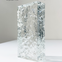 Ladrillo de Cristal Ecológico Moderno, Resistente al Agua, con Alta Transmisión de Luz, para Baño, Cocina, Decoración del Hogar y Exteriores