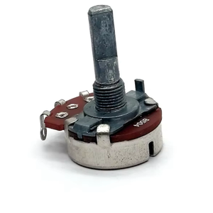 Terwin 24 мм металлический вал 100K 500K 20K 10K моторизованный поворотный потенциометр для регулировки громкости 10K линейный потенциометр - Product Image 5