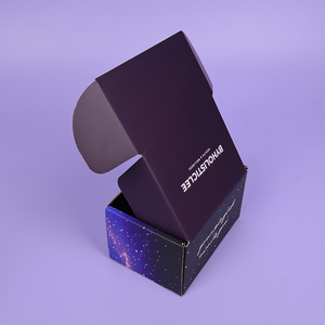 Boîte en carton personnalisée, faible quantité minimum de commande, emballage décoratif, boîtes d'expédition bon marché, <span class=keywords><strong>prix</strong></span> raisonnable, boîte en papier personnalisée - Product Image 2