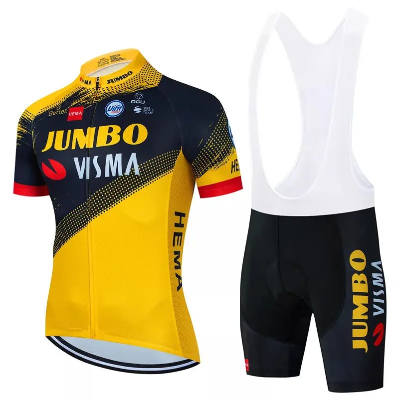 Outdoor Road Bike Bicycle Clothes Set Competition Cycling Clothes Summer Cycling Clothes New Cycling Short Sleeve Set