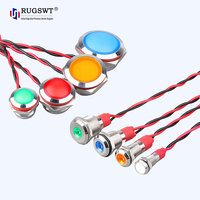 DC 12 Volt LED-Warnleuchten Gelb Rot-Blau Notfall-Stroboskoplampe mit Zigarettenanzünder-Stecker
