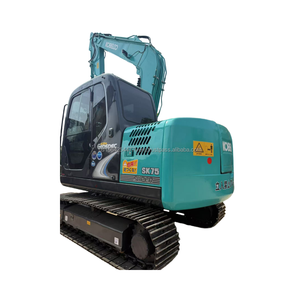 2020รถขุดขนาดเล็ก Kobelco SK75 7.5ตันเครื่องยนต์อีซูซุมือสองจากญี่ปุ่น - Product Image 1