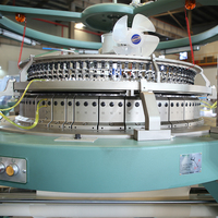 Nouvelle machine à tricoter à grande vitesse à crochet rond simple face VO-LS 104.41 G0019 avec moteur et roulement à engrenages