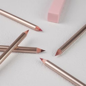 <span class=keywords><strong>Crayon</strong></span> à <span class=keywords><strong>lèvres</strong></span> en bois doré mat, crème, pour revendeurs, marque privée, marron - Product Image 6