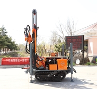 2026 Hengwang Foreuse pneumatique, machine de forage de micropiles, mini foreuse sur chenilles, pour le forage de puits d'eau