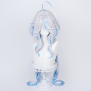 Genshin impact furina furina Carlos focalors วิกอนิเมะ100cm ยาวพิเศษ - Product Image 2