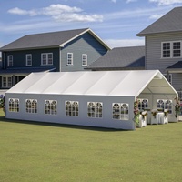 Tentes d'extérieur en alliage d'aluminium de haute qualité 20X40Stretch Waterproof Cheese Hut Party Tente d'église