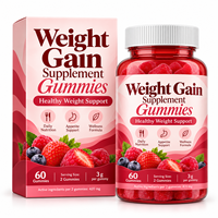 Gummies nutritionnelles pour la prise de poids saine avec Fenugrec, Maca Noire, Ashwagandha, Lysine, Zinc, B12 – Fournisseur en marque blanche