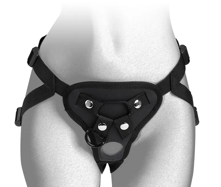 Strap on Pants Leather Belt Strap On Dildo Holder Harness Panties Adjustable Size Lesbian Gay Sex Adult