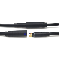 Câble d'extension de moteur de vélo électrique à 9 broches 60 130 160cm pour adaptateur de moteur de vélo électrique avec connecteur de capteur Hall Accessoire de vélo électrique