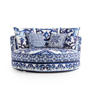 イタリアライト高級セラドン生地ソファホームデザイナーモデルヴィラアートソファチェア高級レジャーチェア - Product Image 2