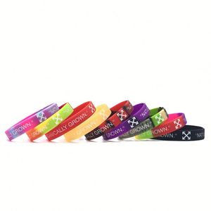 Livraison rapide, bracelet en silicone avec inscription biblique chrétienne « Force de la foi », 6 mm, bracelet en caoutchouc pas cher - Product Image 1