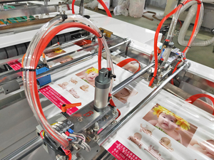 Haute vitesse automatique PE LHPE vêtements <span class=keywords><strong>sac</strong></span> à provisions faire la machine découpée à l'intérieur de la <span class=keywords><strong>colle</strong></span> Patch poignée <span class=keywords><strong>sac</strong></span> en plastique faisant la Machine - Product Image 3