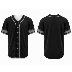 Maillots de baseball 100 % polyester anti-humidité avec couleurs et designs personnalisés, respirants et légers - Product Image 6
