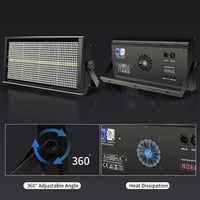 Luz Estroboscópica LED de 200w de Colores para Escenario con Estuche de Aluminio, Luces Estroboscópicas para DJ y Discoteca