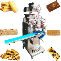 Machine extrudeuse automatique de barres fourrées aux figues, en acier inoxydable de qualité alimentaire, haute efficacité, capacité de 30-120 pièces/min, modèle 2025